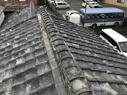 施工前 瓦屋根