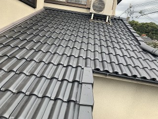 施工後の屋根