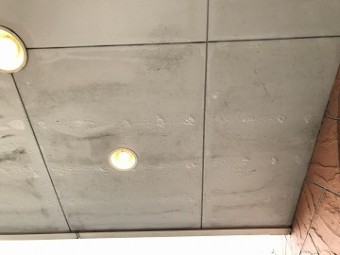雨染みの出来た天井