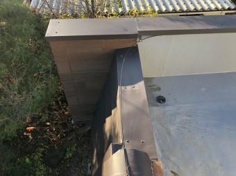 笠木板金仕上げ