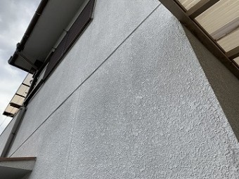 ムラのある外壁