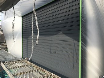 シャッター塗装前
