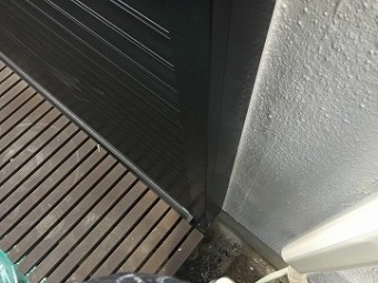 サッシ掃除後