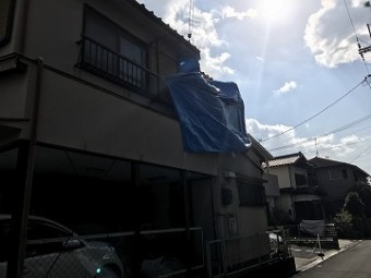 ベランダ雨除け