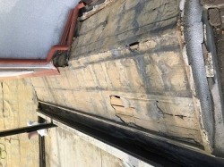 傷んだ下地