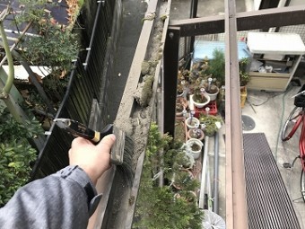 レールの掃除