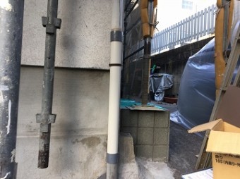補修後の雨樋