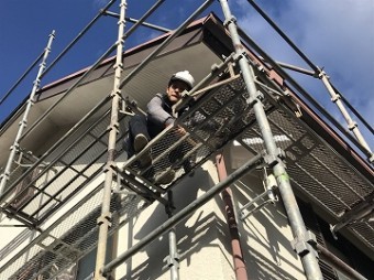 応急処置の様子