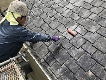 パワーシーラー下塗り