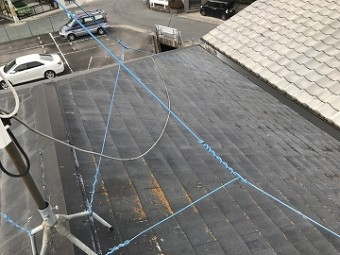 既存の屋根の様子