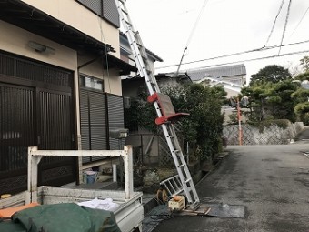 荷上げ機設置
