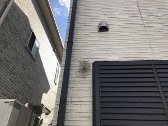 外壁の黒ずみ