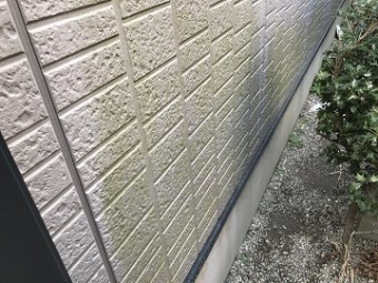 サイディングの外壁