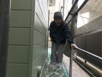 年配の職人さん