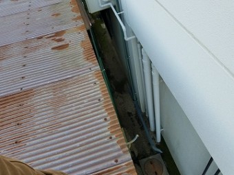 雨樋の破損