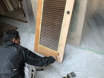 サンジングシーラー塗装