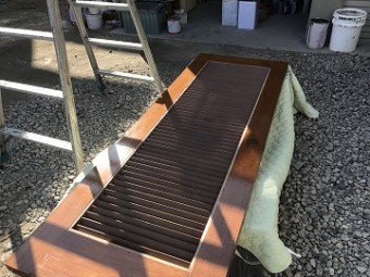 仕上がった建具