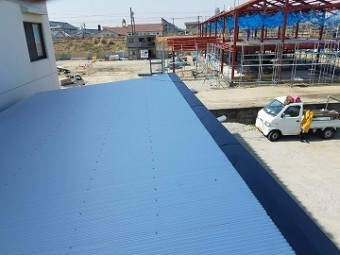 以前施工した屋根