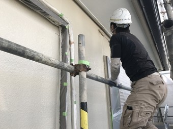 上塗り塗装