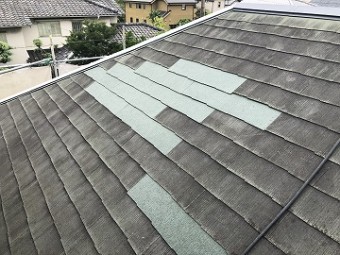 破損瓦の交換