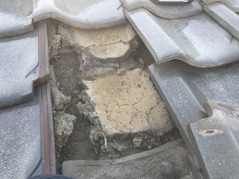 瓦の土
