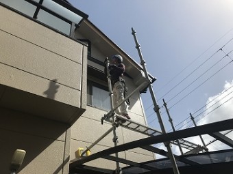 カチコミ足場