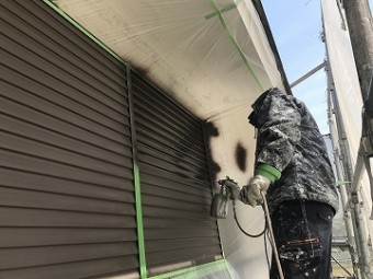 吹付塗装
