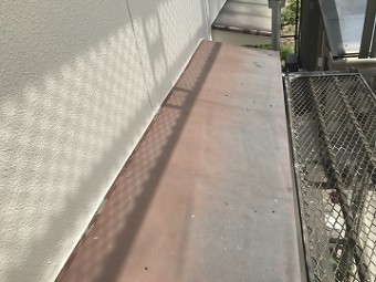 塗装前ひさし