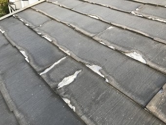 瓦の欠け