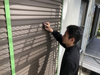 雨戸ケレン
