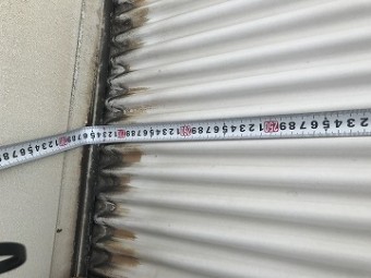 波板の長さ