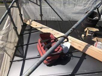 抜き板施工