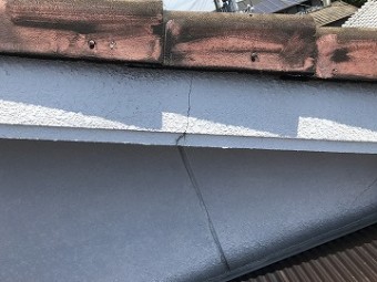 破風板クラック