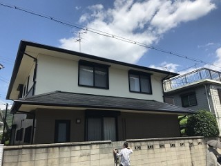 塗装工事施工後