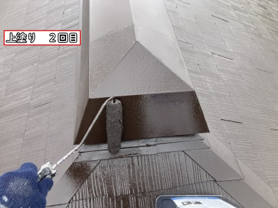 川西町の棟板金塗装で耐久性を向上