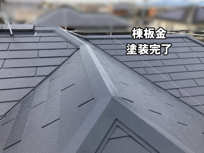 大和郡山市で綺麗になった屋根施工後
