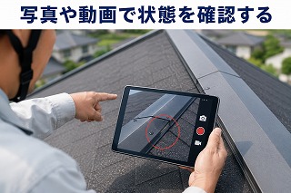 奈良市 屋根を写真で確認