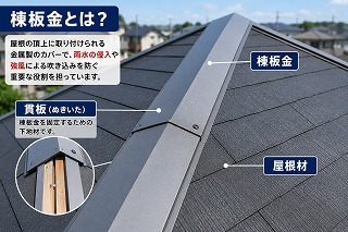 奈良市｜訪問販売に「棟板金が浮いている」と言われたら要注意！悪質業者の見分け方と正しい対処法