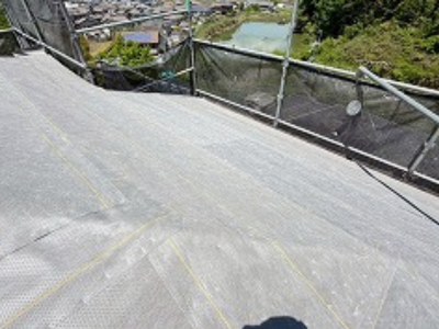 大和郡山市のルーフィング工事
