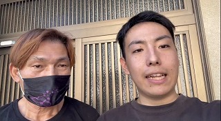 お客様との写真