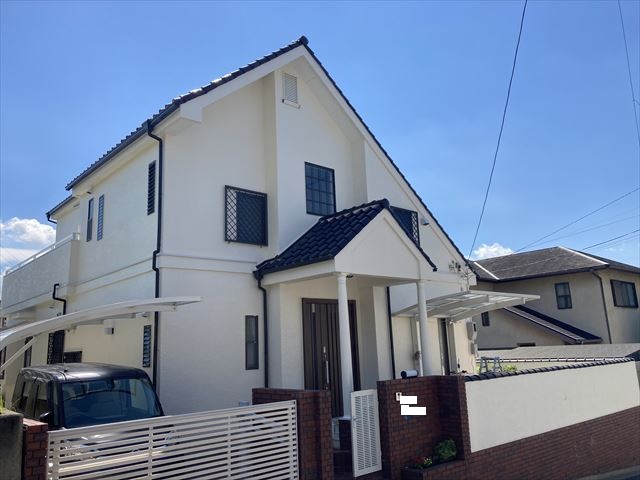 大和郡山市外壁塗装工事完了