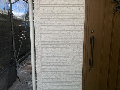 香芝市にて外壁塗装工事！弊社の特殊！WBアート塗装！おすすめ！