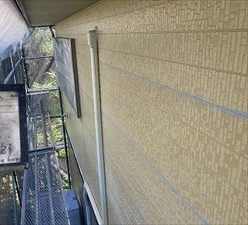 外壁　シーラー塗布完了