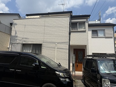大和郡山市にて外壁のチョーキング現象！外壁塗装・屋根塗装！！