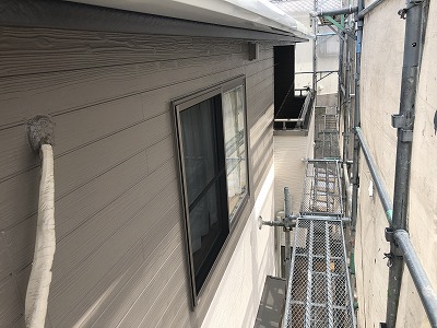 外壁　塗装完了