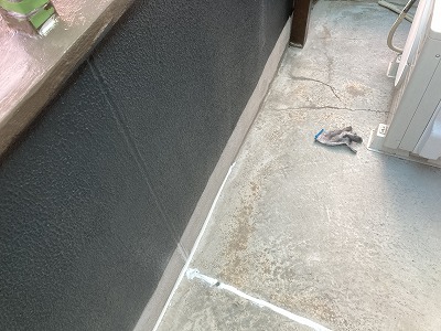 ベランダコーキング後