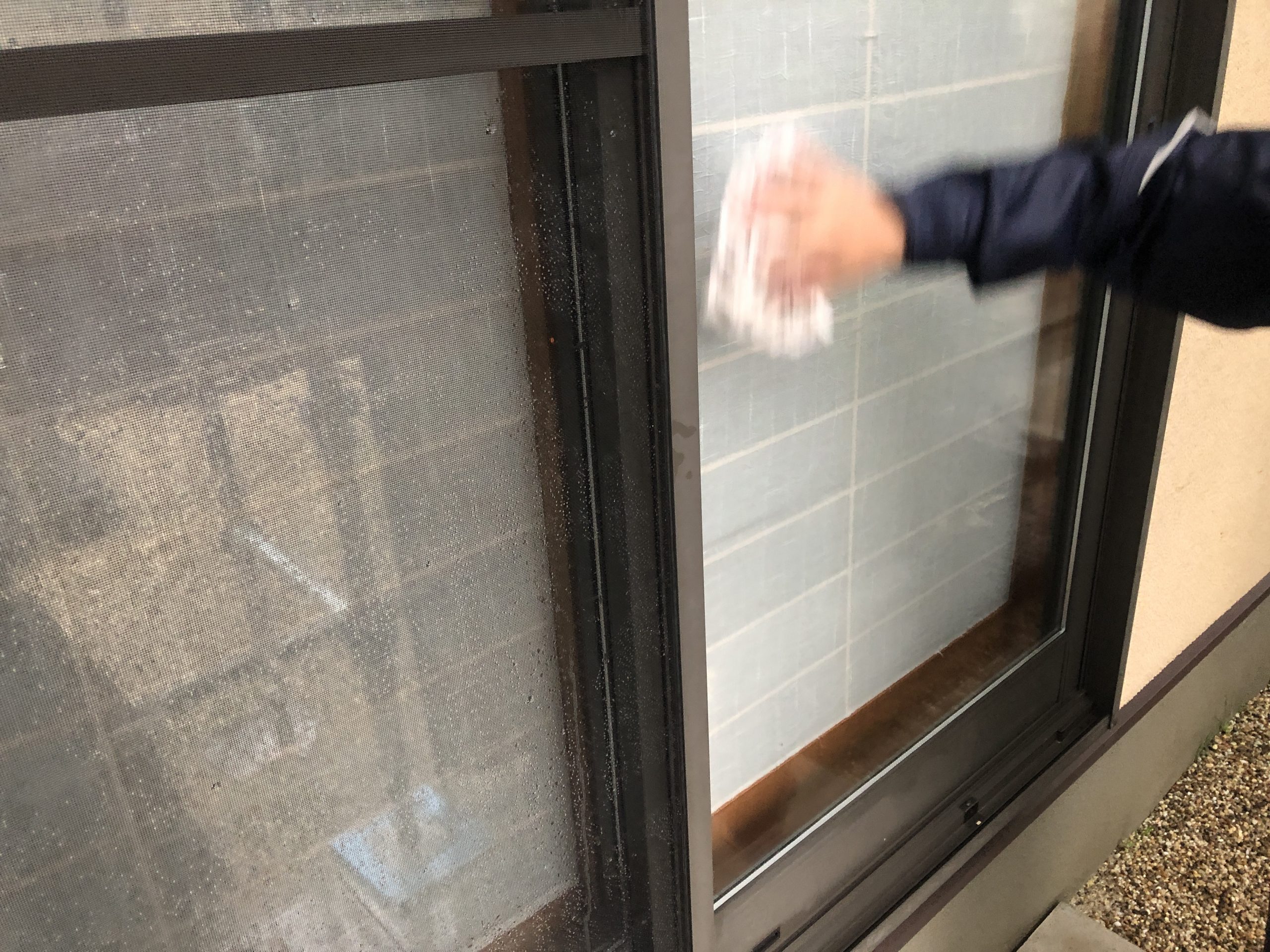 窓の清掃