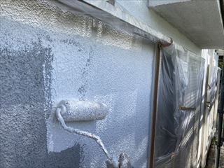 外壁微弾性フィラー塗布