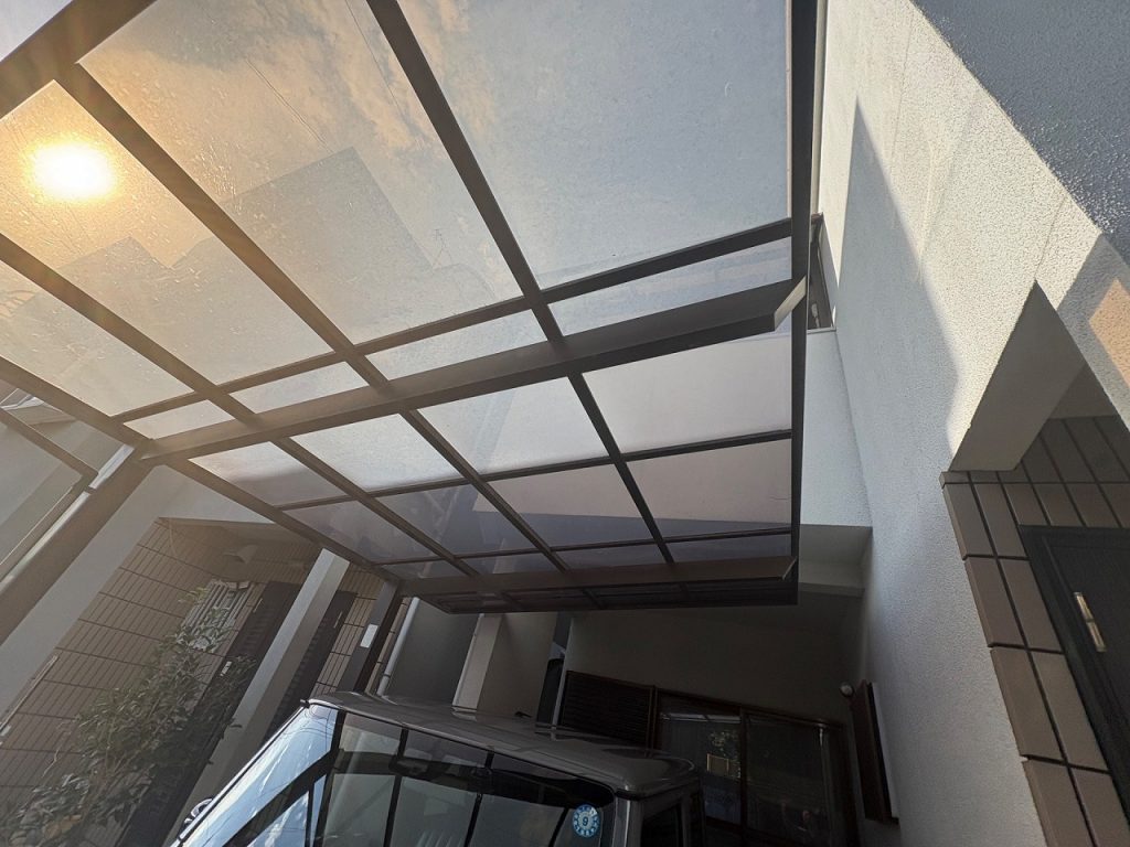 カーポート屋根の状態