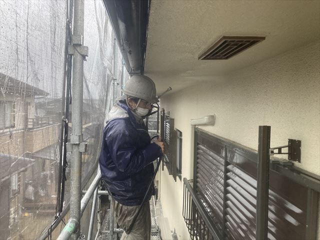 外壁　高圧洗浄